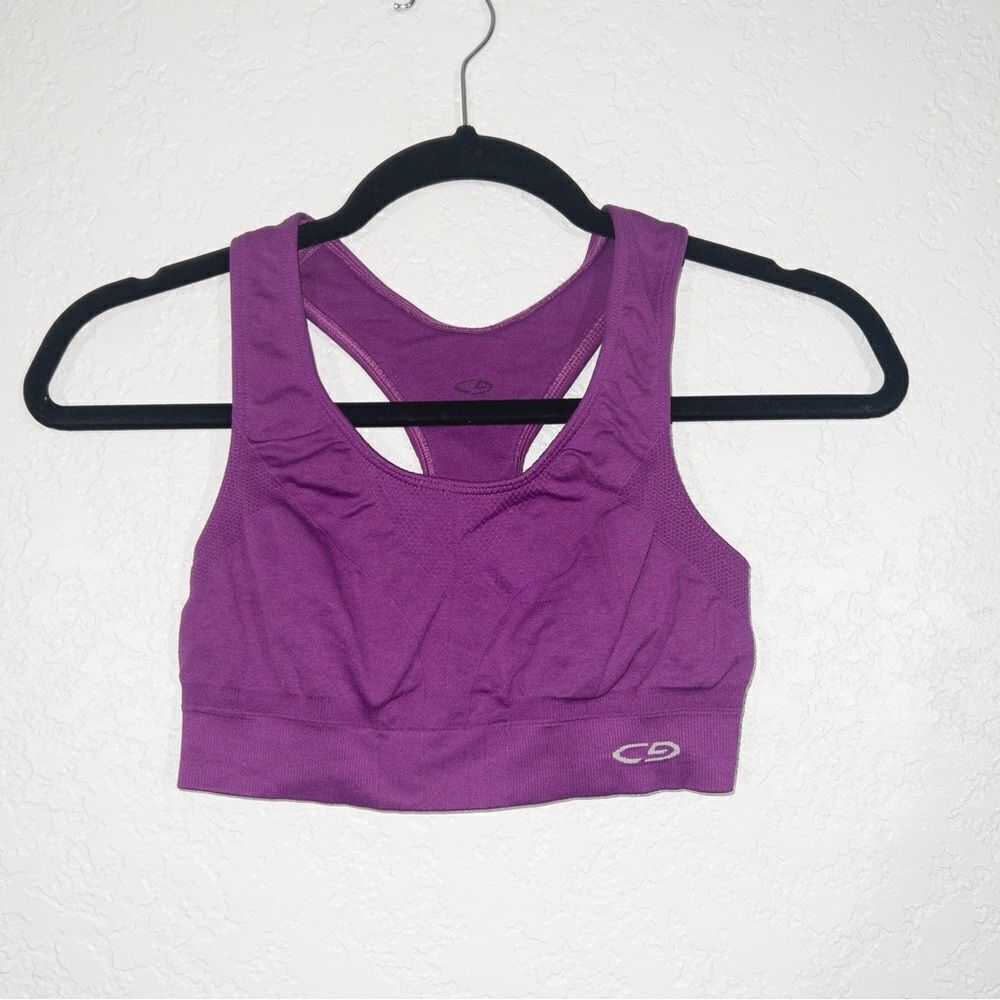 Champion Purple Pull Over Sports Bra Size Small‎